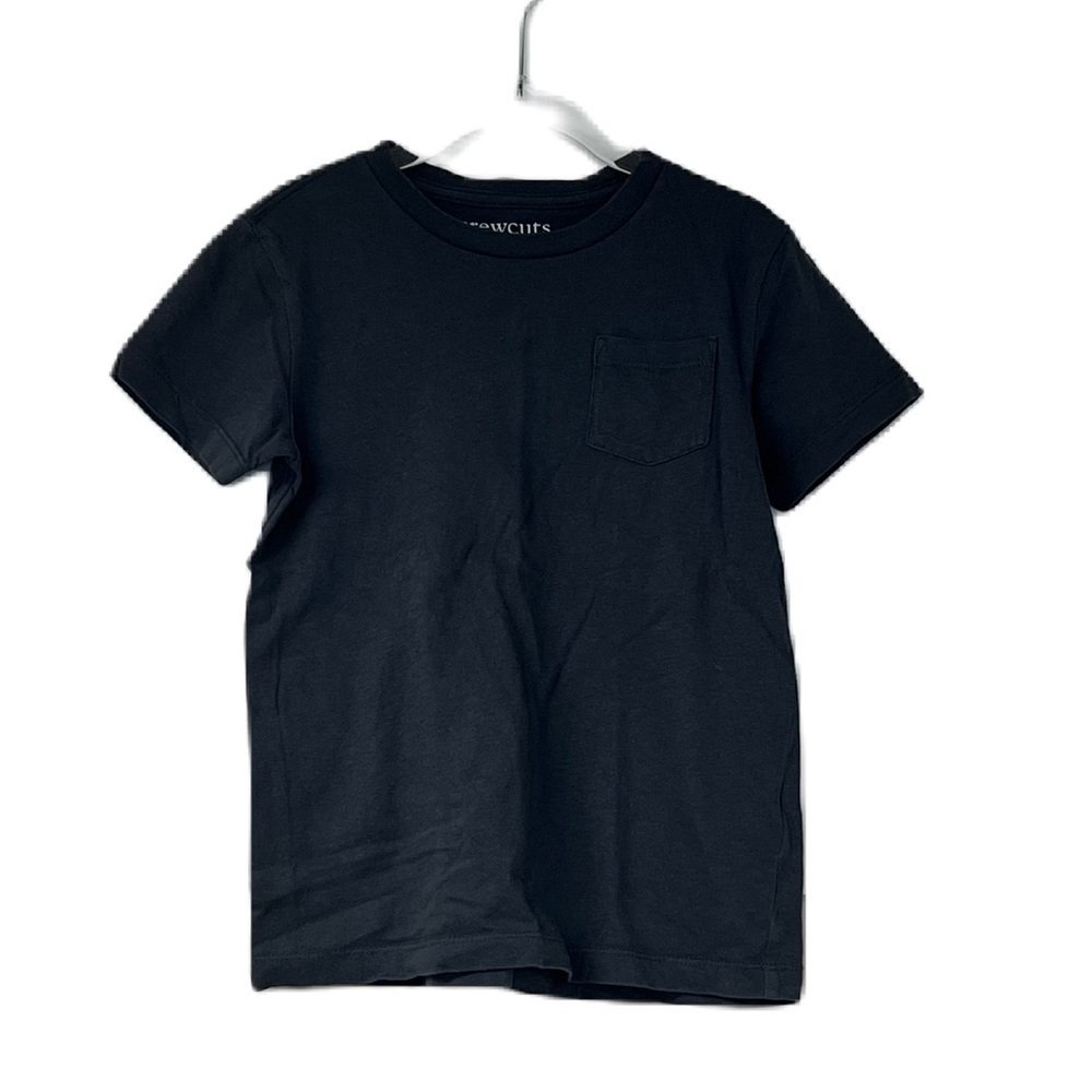 Crewcuts Boys Gray shortsleeve Tshirt Sz 4/5 Summer